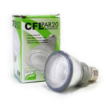 9 Watt CFL PAR20 6500K #31205