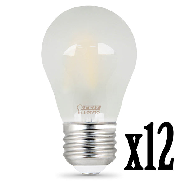 LED 4.5W A15 E26 Filament Frost DIM 27K (Case of 6 2-Packs) 61661-FETc