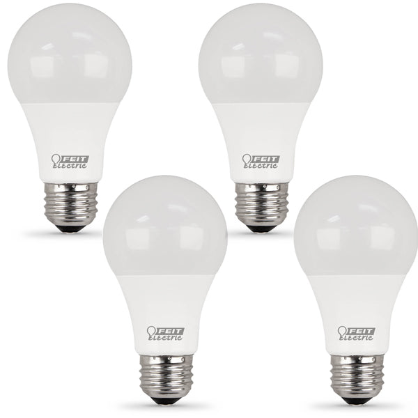 LED 11W A19 1100 Lumens DIM 3000K (4 Pack) 61740-FETc