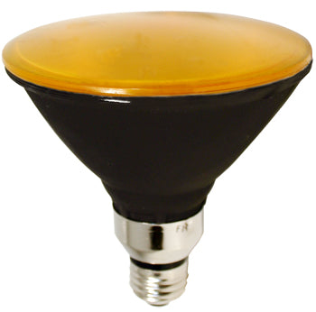 90W PAR38 Spot Black Back Yellow #10872