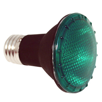 35W PAR20 Narrow Flood Black Back Green #10802