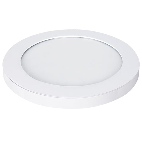 12.5W LED 11" Circular Flat Panel 4K Flush Mount Ceiling Fixture #64733-FET