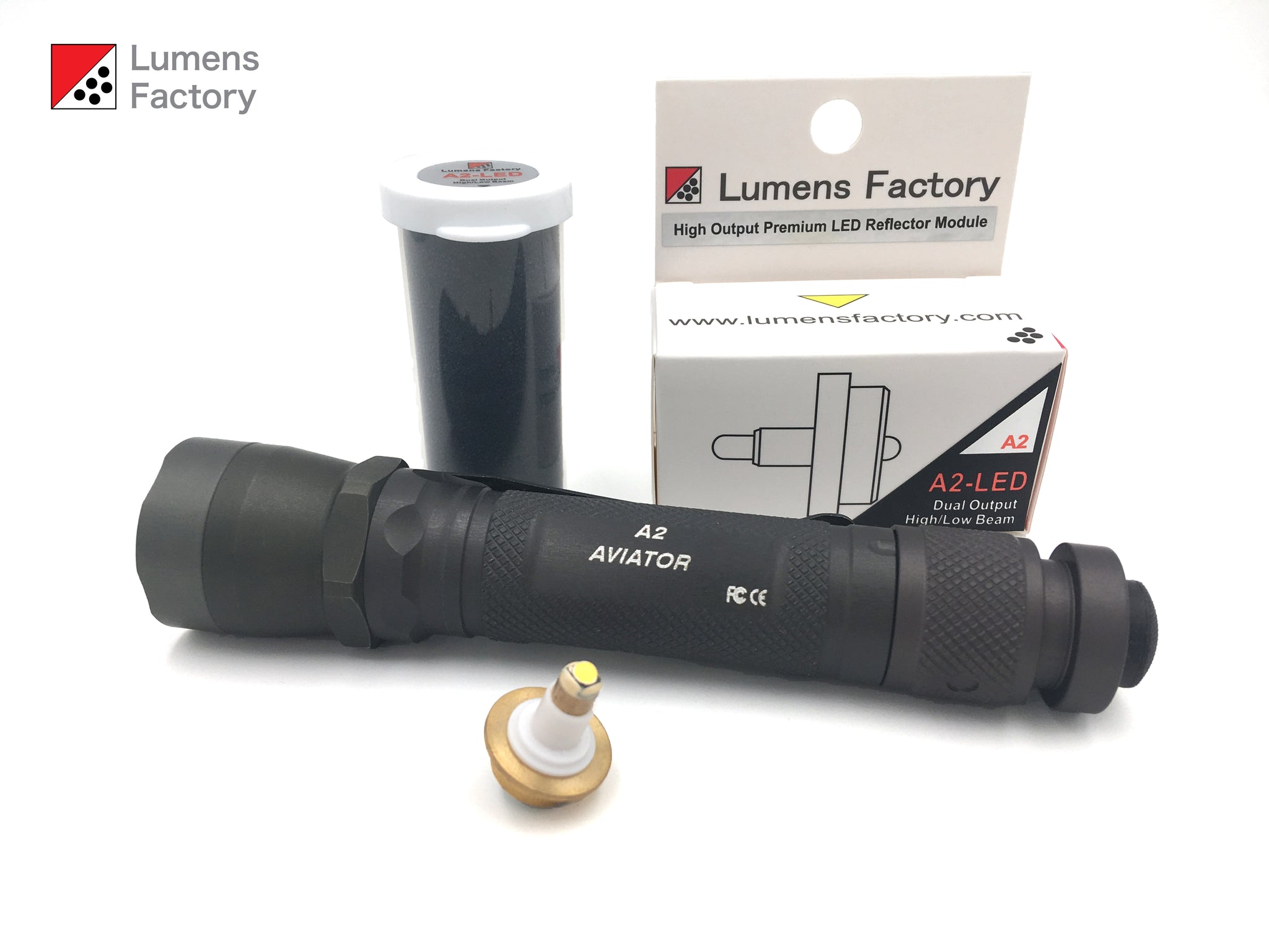 A2-LED (Nichia 519A, 4000K, 80CRI) 64038-LF
