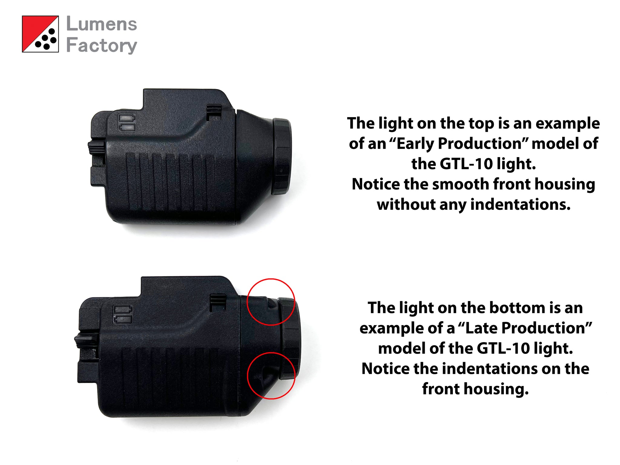 GTL-LED Upgrade Kit (Gen 4) for GLOCK GTL Series Tactical Lights (for Early Production Models) 64045-LF