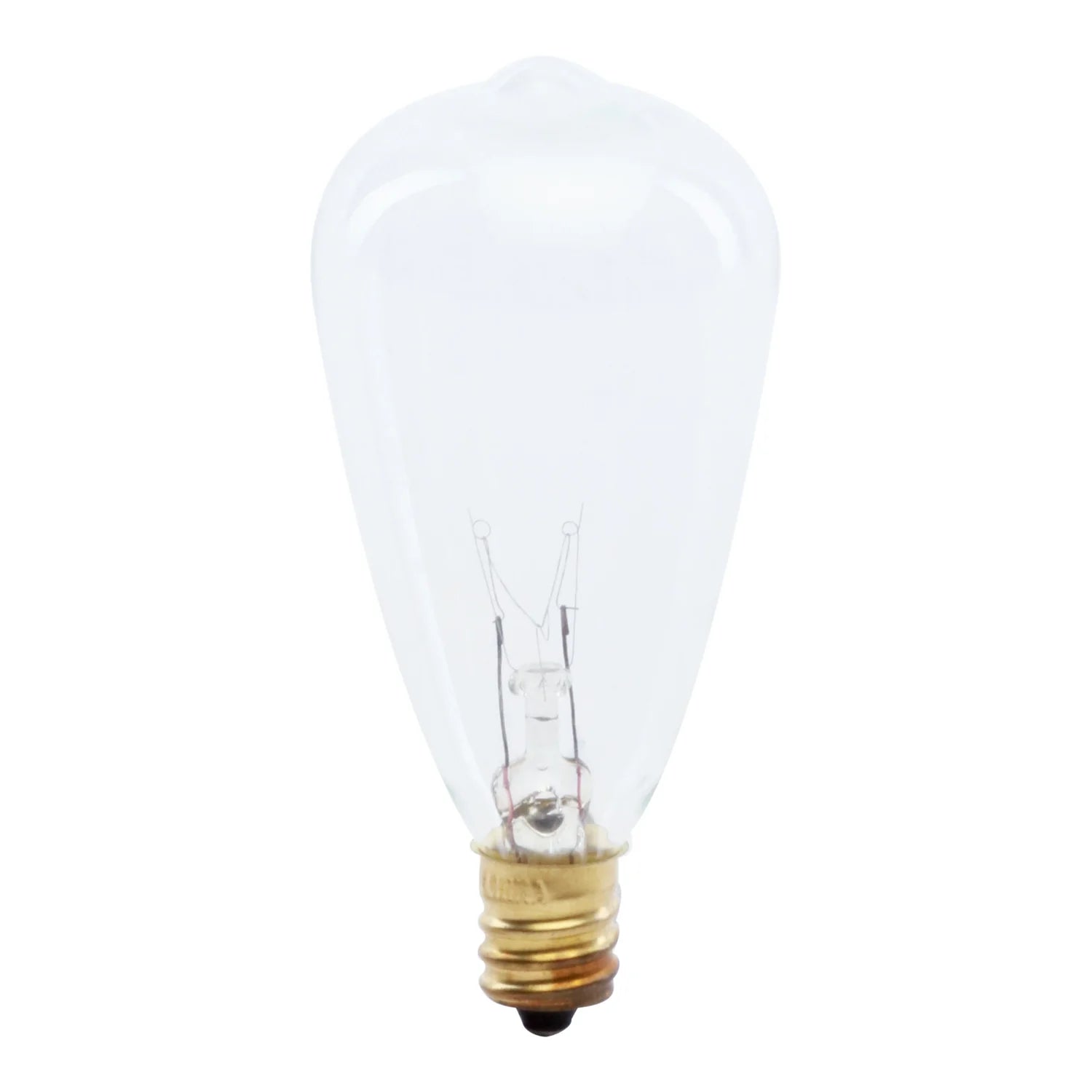 7 Watt Vintage ST12 E12 Bulb (Case of 6 2-Packs) 51028-FETc