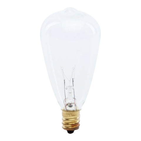 7 Watt Vintage ST12 E12 Bulb (Case of 6 2-Packs) 51028-FETc