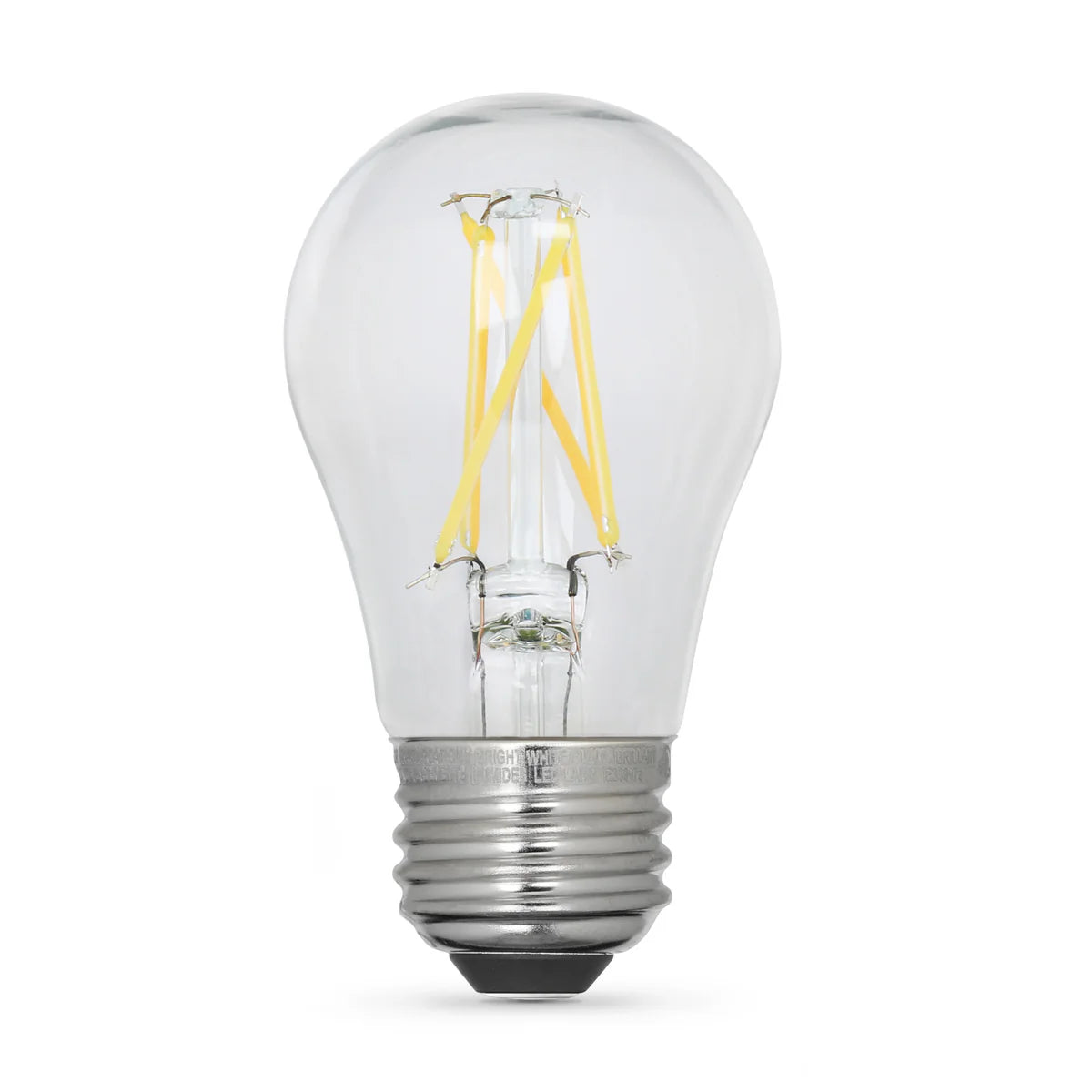 5W LED A15 (40W Equiv) 3000K 450lm E26 (Case of 6 2-Packs) 64708-FETc