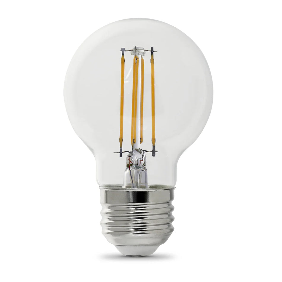 LED 3.8W G16.5 E26 Filament CL DIM 27K (Case of 6 2-Packs) 61683-FETc