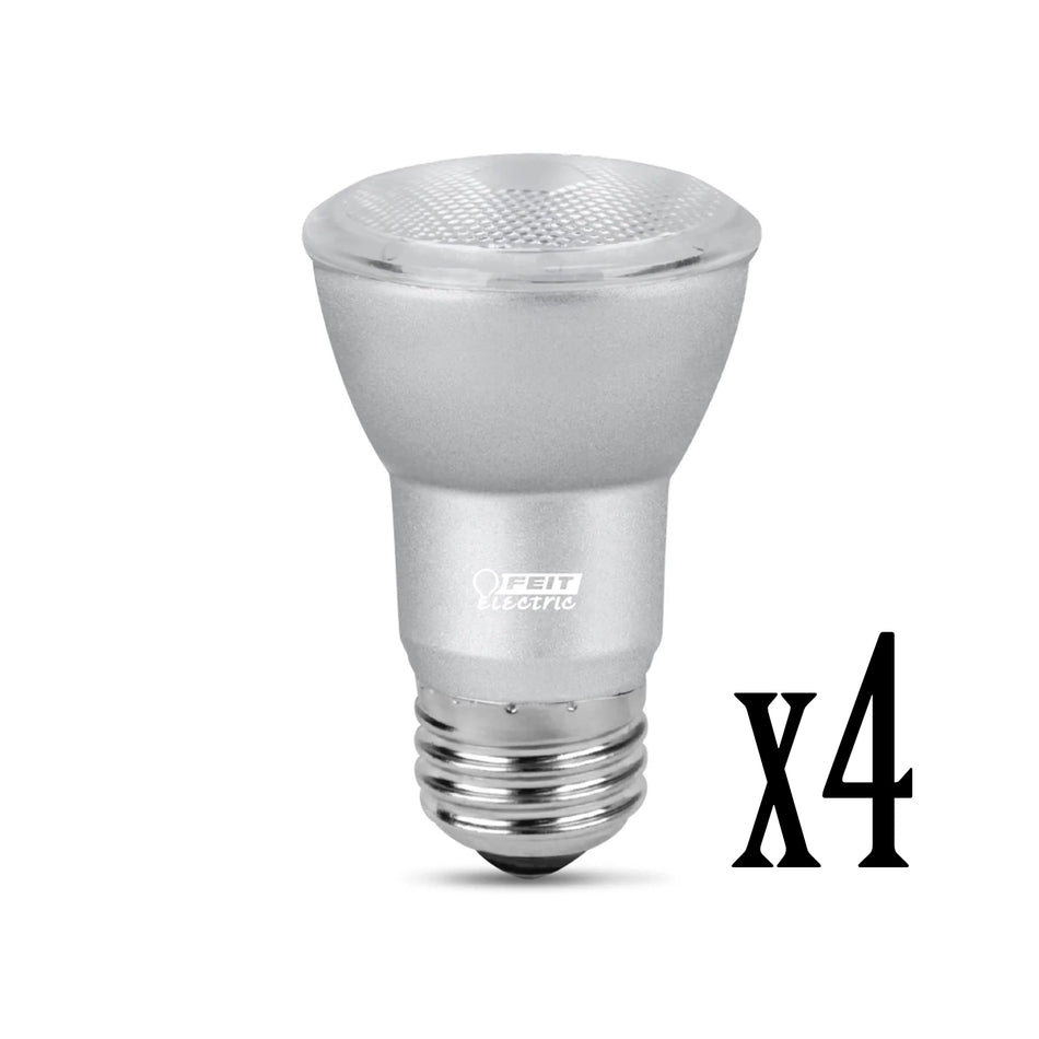 LED 4.1W PAR16 Dimmable Flood 3000K (4-Pack) #61570-FETc