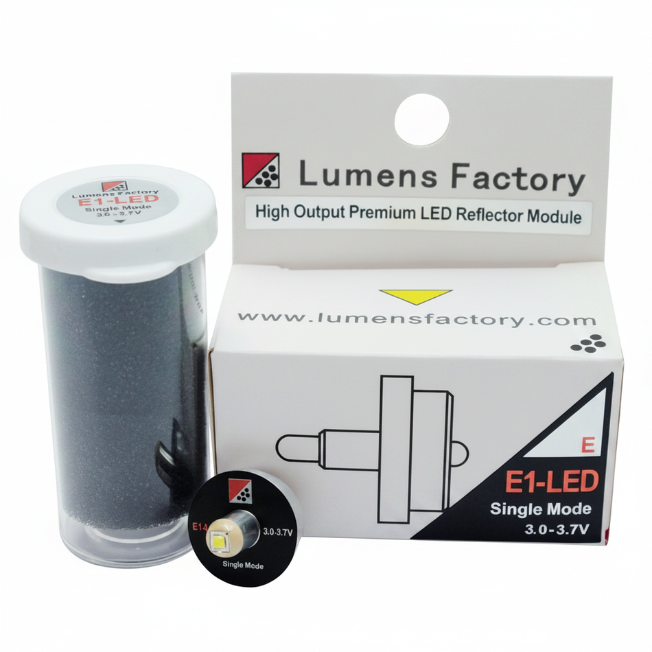 E1-LED White Background
