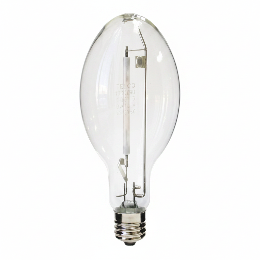 LU1000/MOG/ED37 HPS Bulb on White Background