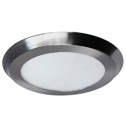 22W LED 15" Circular Flat Panel 3K Flush Mount Ceiling Fixture #64735-FET