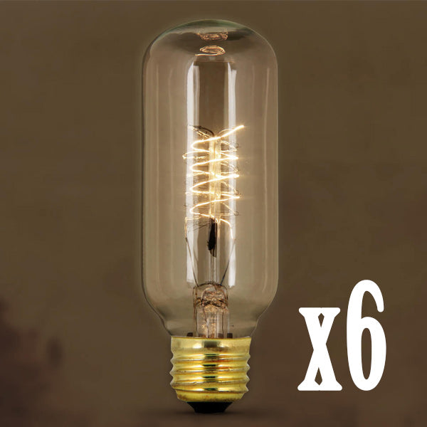 60 Watt Vintage T14 Bulb (6-PACK) 51087-FETc