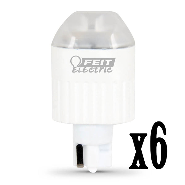 Feit LED 2W LVW 12V (20W Equiv) Wedge 3000K (6 Pack) 61833-FETc