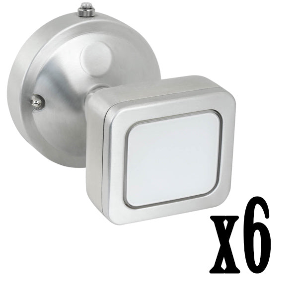 40W LED Mini Security Light w/Dusk to Dawn Sensor Flood 5000K (6 Pack) 64657-FETc