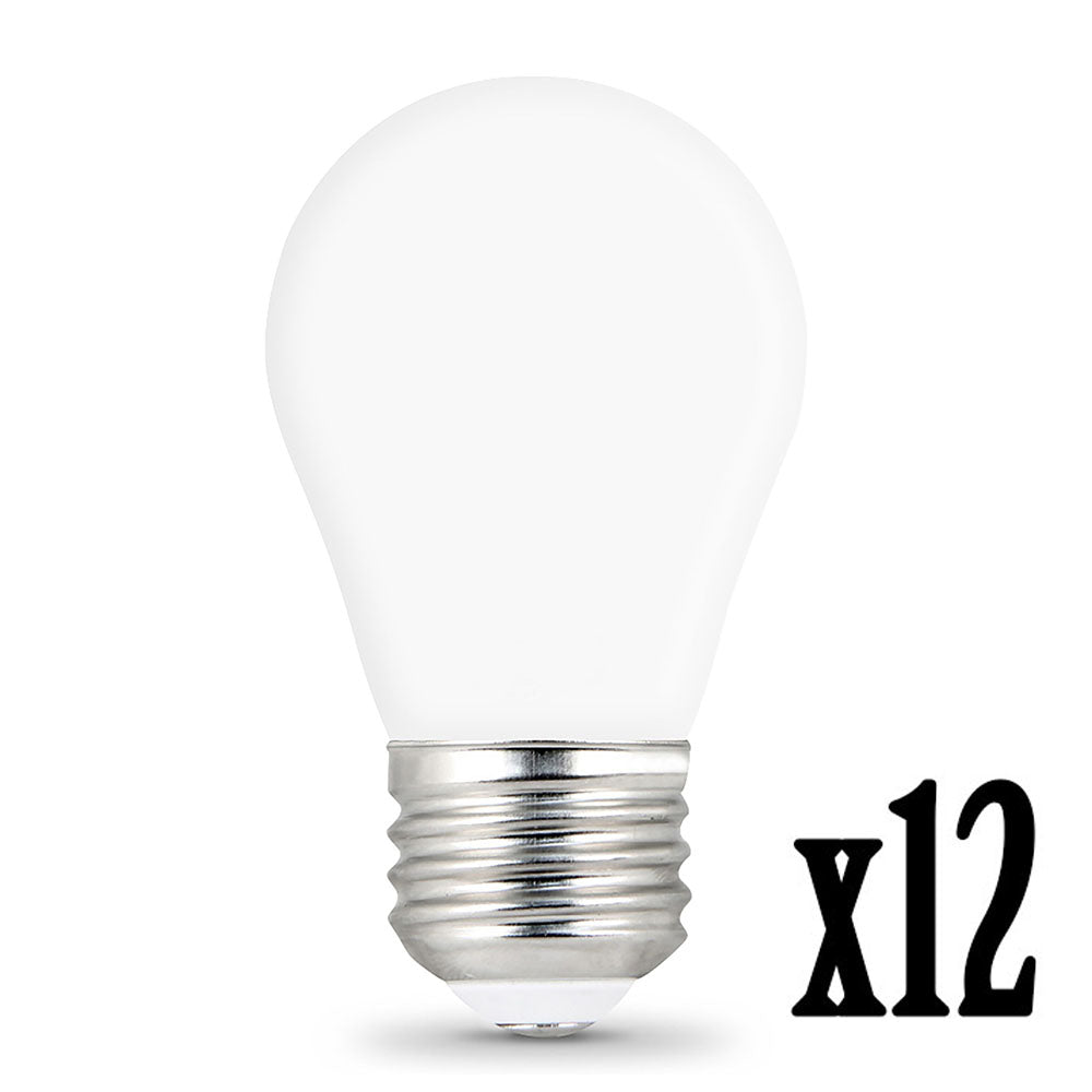 8W LED A15 (60W Equiv) 15000hr 30K 750 Lumen (Case of 6 2-Packs) 64712-FETc