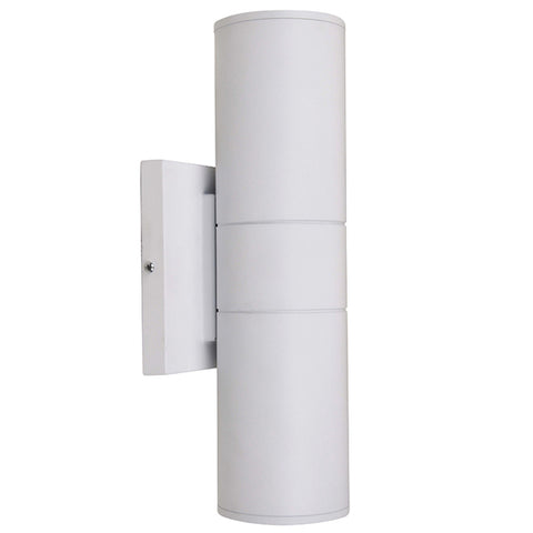 10W LED Up Down Wall Sconce (90W Equivalent) 5000K Wet Locations White 64897-LD