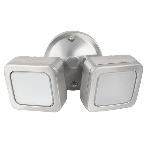 40W LED Dual Mini Flood 5K Security Light w/Dusk to Dawn Sensor #64658-FET
