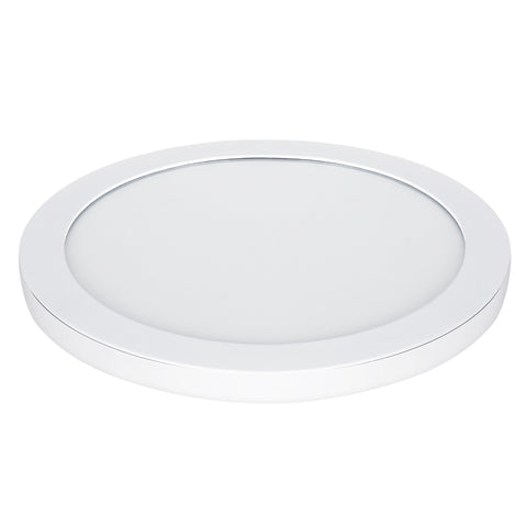 22.5 W LED 15" Circular Flat Panel 4K Flush Mount Ceiling Fixture #64737-FET
