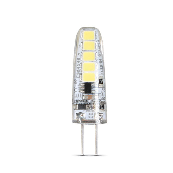 Feit LED 2W G4 12V (20W Equiv) 3000K (6 Pack) 61830-FETc