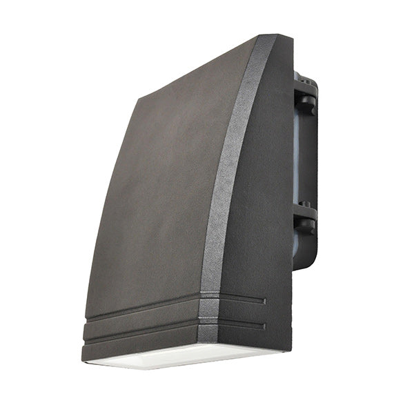 LED 15/28/45W Slim Wall Pack Adjustable (100-250W Equivalent) 3CCT IP65 Black 64672-LD