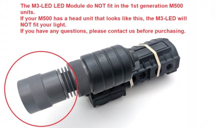 M3-LED High Output Single Mode LED Tower Module (Surefire M3, M500, M900 Series, M961, M962) #64028-LF